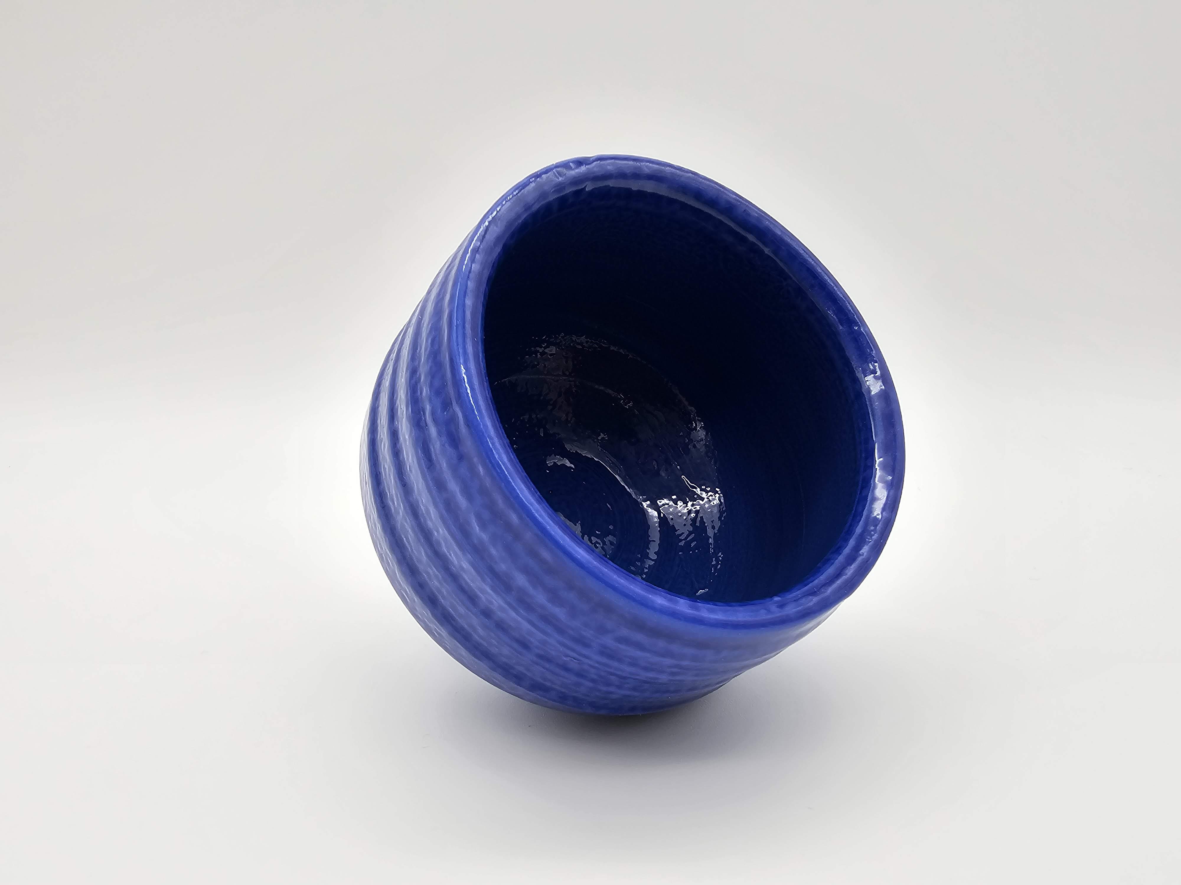 Upsala Blue Cup - Created by Cynthia Bringle